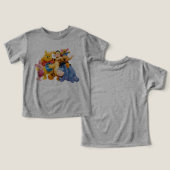 Caractère de dessin Winnie Pooh Ours Miel Anime (Design Recto & Verso)