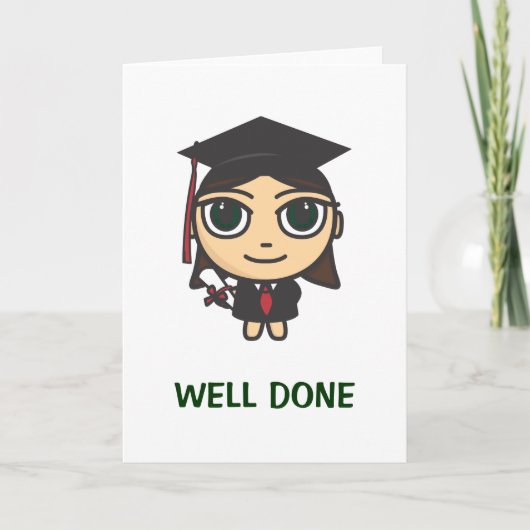 Caractère de diplôme - Carte de diplôme bien fait (Devant)