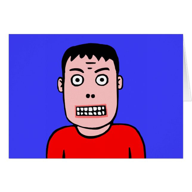 Caractère drôle (Devant horizontal)