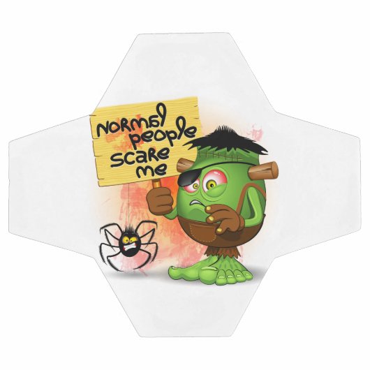 Caractère Frankenstein de 'Normal People Scare Me' (Plat)