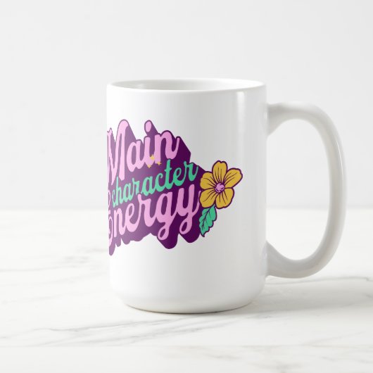 Caractère principal Énergie Grande Mug (Droite)