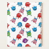 Caractères circulaires colorés (Dos)