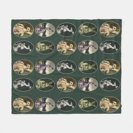 Caractères de créature Couverture en polaire (Devant (Horizontal))