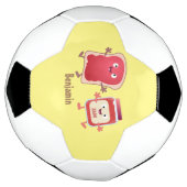 Caractères de dessins animés sur le pain et la con (Tourné)