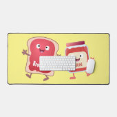 Caractères de dessins animés sur le pain et la con (Clavier et souris)