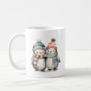 Caractères de Noël Pingouin Coffee Mug