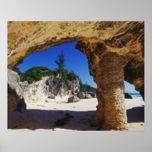 Caraïben, Bermuda, Tucker's Town. Naturel Poster