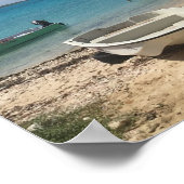 Caraïben Dreaming Bonaire Vist de Oostzee Poster (Hoek)