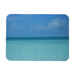 Caraïben Horizon Tropical Turquoise Blue Magneet