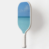 Caraïben Horizon Tropical Turquoise Blue Pickleball Paddle (Links)