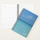 Caraïben Horizon Tropical Turquoise Blue Planner (Display)
