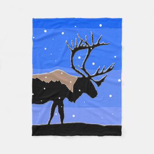 Caraïben in de winter - Oorspronkelijke natuurkuns Fleece Deken