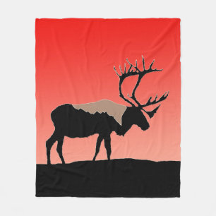 Caraïben op zonsondergang - Oorspronkelijke natuur Fleece Deken
