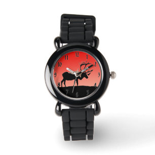 Caraïben op zonsondergang - Oorspronkelijke natuur Horloge