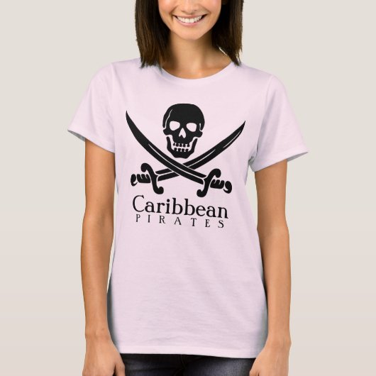Caraïben Pirates Scull Shirt (Voorkant)