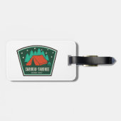 Caraïben-Targhee National Forest Camping Bagagelabel (Achterkant horizontaal)