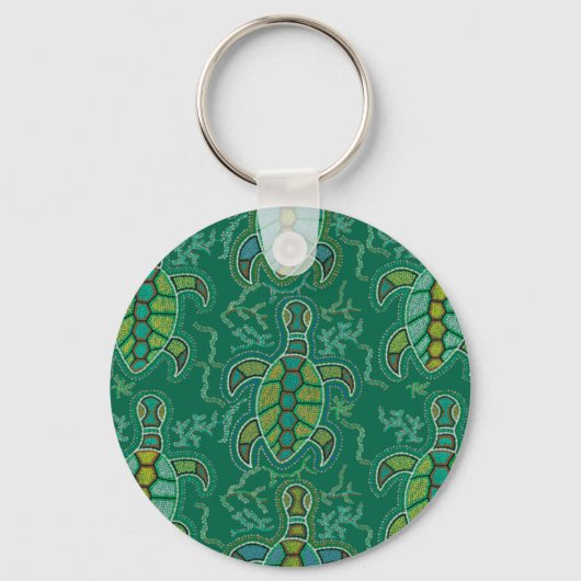 Caraïben Tortuga Sleutelhanger (Voorkant)