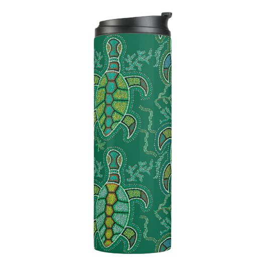 Caraïben Tortuga Thermosbeker (Gedraaid links)