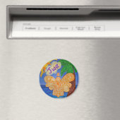 Caraïbes Créole Beach Angel Custom Frigo Magnet (In Situ (Lave-vaisselle))