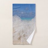 Caraïbes Island Wave Love 1 (Serviette à main)