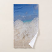 Caraïbes Island Wave Love 2 (Serviette à main)