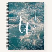 Caraibes Seascape Journal Carnet de monogramme (Devant)