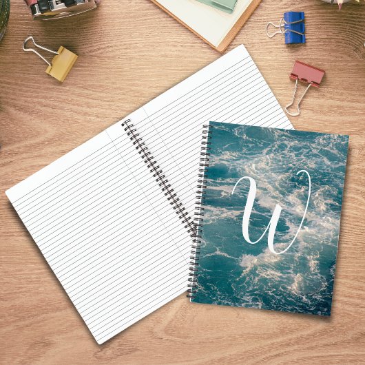 Caraibes Seascape Journal Carnet de monogramme