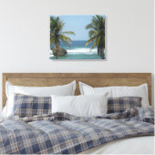 Caraïbisch Afbeelding Canvas Afdruk (Insitu (Slaapkamer))