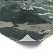 'Caraïbisch' afdrukken van Canvas Justice Poster (Hoek)