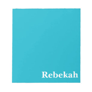 Caraïbisch blauw  notitieblok