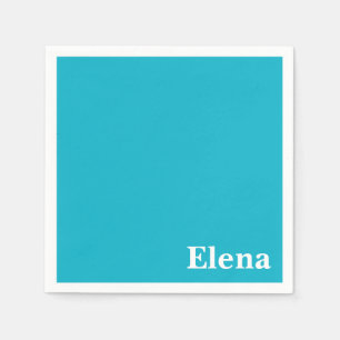 Caraïbisch blauw servetten