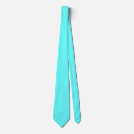 Caraïbisch blauw Stropdas (Voorkant)