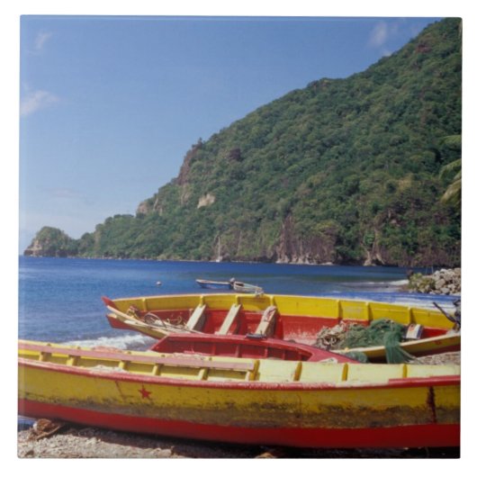 Caraïbisch gebied, BWI, Saint Lucia, Sailboten, So Tegeltje (Voorkant)