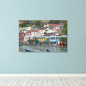 Caraïbisch gebied, GRENADA, St. George's, St. Geor Canvas Afdruk (Insitu (Houten vloer))
