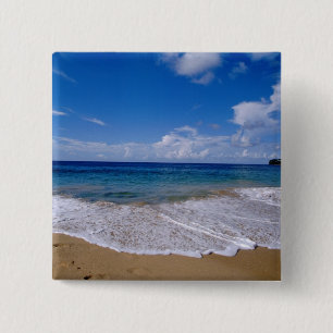 Caraïbisch gebied, minder Antillen, West Indies, 4 Vierkante Button 5,1 Cm