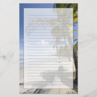 Caraïbisch gebied - Trinidad - Manzanilla-strand o Briefpapier