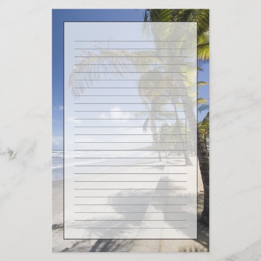 Caraïbisch gebied - Trinidad - Manzanilla-strand o Briefpapier (Voorkant)