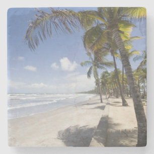 Caraïbisch gebied - Trinidad - Manzanilla-strand  Stenen Onderzetter