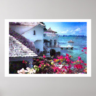 Caraïbisch paradijs poster