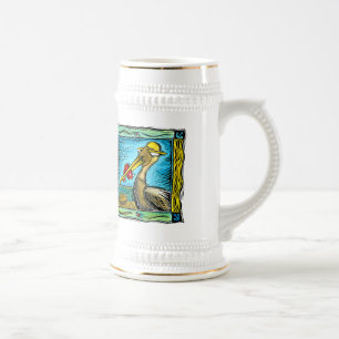 Caraïbisch Pelicaans Bierpul