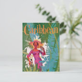  Caraïbisch reizen Briefkaart (Staand voorkant)