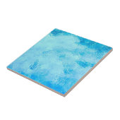 Caraïbisch Turquoise-Zee Tegeltje (Zijkant)