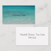 Caraïbisch Visitekaartje (Voorkant / Achterkant)