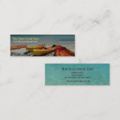 Caraïbisch Visitekaartje van Kayaks (Voorkant / Achterkant)