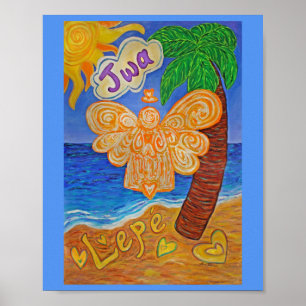 Caraïbische Creole Angel-schilderkunst - Posters