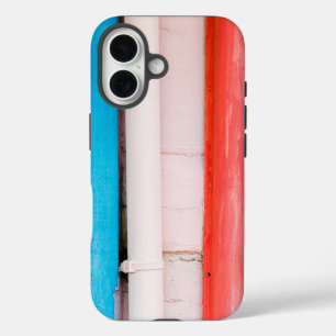 Caraïbische kleuren - abstract iPhone 16 hoesje