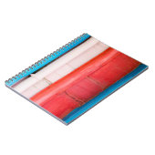 Caraïbische kleuren - abstract notitieboek (Linkerzijde)