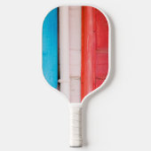 Caraïbische kleuren - abstract pickleball paddle (Voorkant)