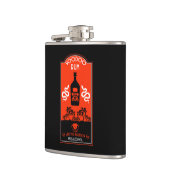 Caraïbische Voodoo Rum Heupfles (Links)