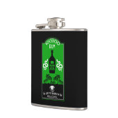 Caraïbische Voodoo Rum Heupfles (Links)